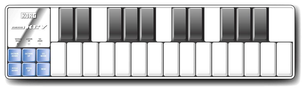 DTM・DAW KORG nanoKEY Amazon.com: Korg Midi Controller (NANOKEY-ST),Black